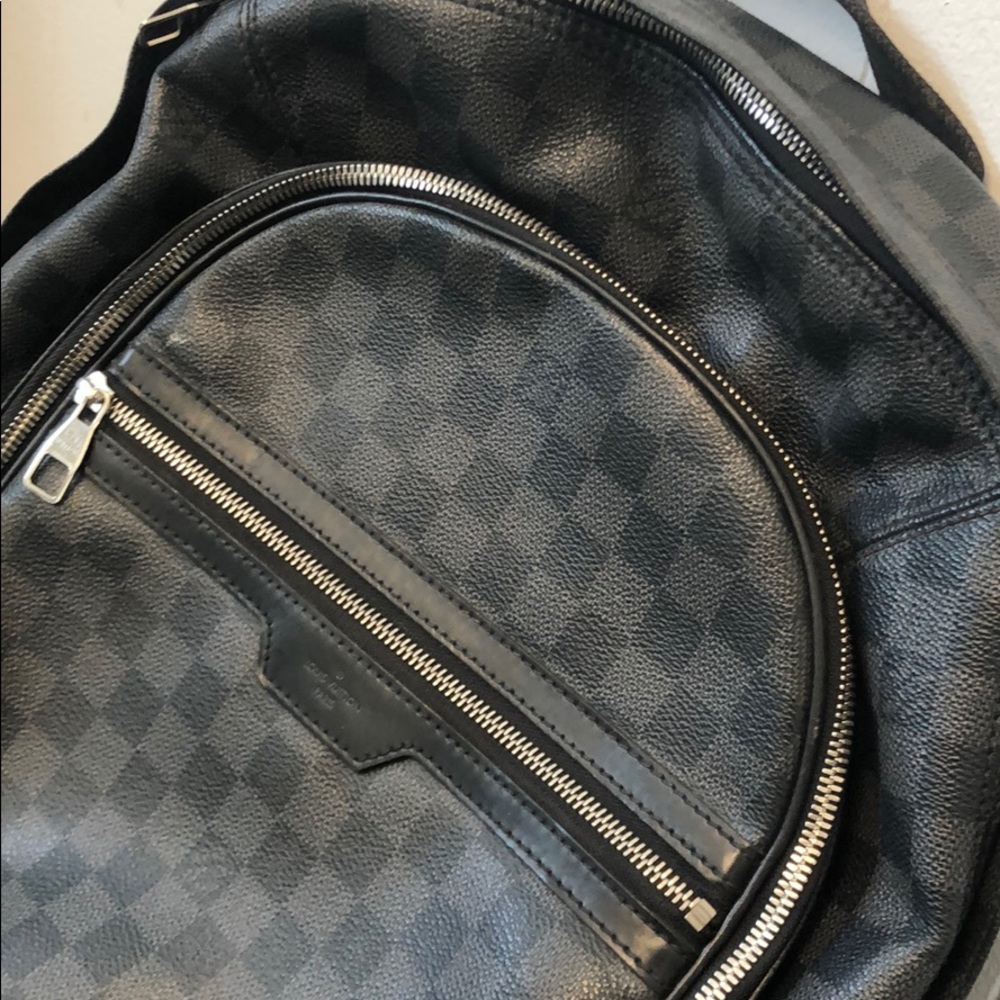 Black Authentic Louis Vuitton Backpack